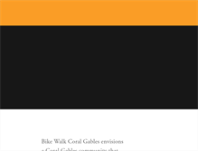 Tablet Screenshot of bikewalkcoralgables.org